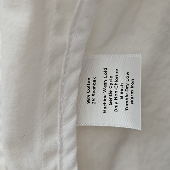 Talbots white Monk Neck Blazer Jacket - Picture 14 of 14
